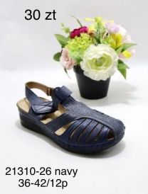 Sandały na koturnie (36-42/12P)