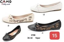 Baleriny damskie (36-42/12P)