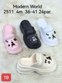 Klapki kroksy damskie (36-41/24P)