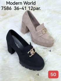 Półbuty na obcasie(36-41/12P)