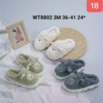 Kapcie zakryte palce damskie (36-41/24P)