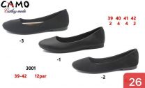 Baleriny damskie (39-42/12P)