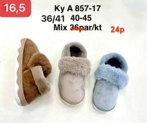 Kapcie zakryte palce męskie (40-45/24P)