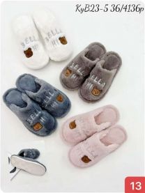 Kapcie zakryte palce damskie (36-41/36P)