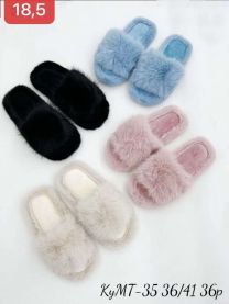 Kapcie odkryte palce damskie(36-41/36P)