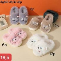 Kapcie zakryte palce damskie (36-41/36P)