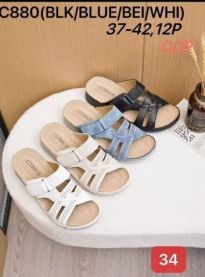 Klapki na Koturnie(37-42/12P)