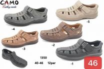 Półbuty na rzepy męskie (40-46/12P)