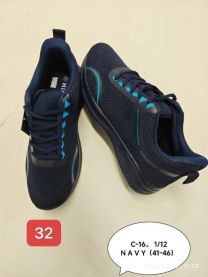 Buty sportowe wiązane męskie (41-46/12P)