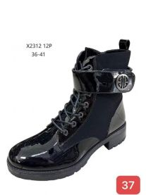 Botki na płaskim (36-41/12P)