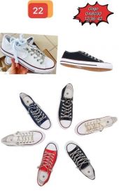 Trampki wiążane damskie(36-42/12P)