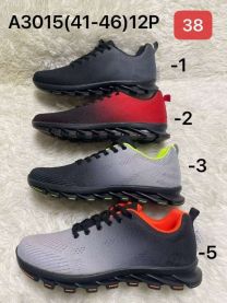 Buty sportowe wiązane męskie (41-46/12P)