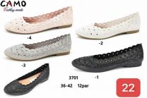 Baleriny damskie (36-42/12P)