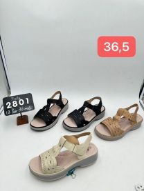 Sandały na koturnie (36-41/12P)