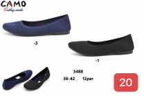 Baleriny damskie (36-42/12P)