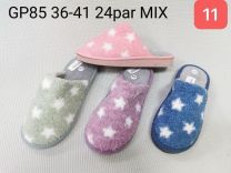 Kapcie zakryte palce damskie (36-41/24P)