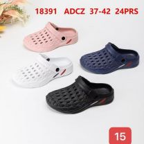 Klapki kroksy damskie (37-42/24P)