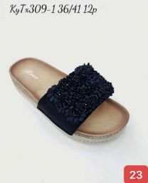 Klapki na płaskim (36-41/12P)