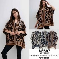 Ponczo damska (uniwersalny/12szt)