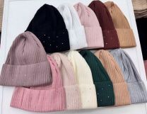 Czapki damskie (uniwersalny/12szt)