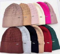 Czapki damskie (uniwersalny/12szt)