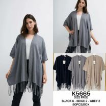 Ponczo damska (uniwersalny/10szt)