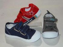 Trampki na rzepy chłopięce (25-30/18p)