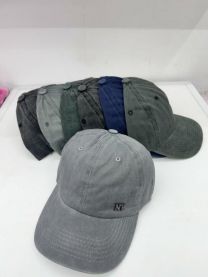 Czapki męskie z daszkiem (uniwersalny/12szt)