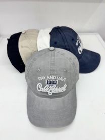 Czapki męskie z daszkiem (uniwersalny/12szt)