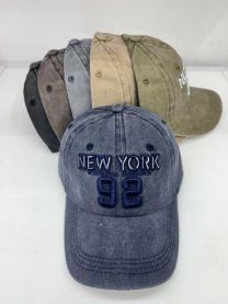 Czapki męskie z daszkiem (uniwersalny/12szt)