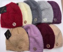 Czapki damskie (uniwersalny/12szt)