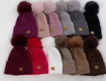 Czapki damskie (uniwersalny/12szt)