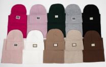 Komplet czapki damskie (uniwersalny/10kpt)