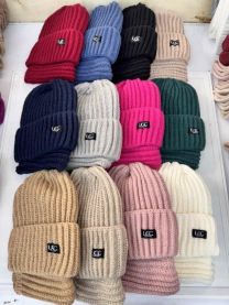 Komplet Czapki damskie (uniwersalny/12kpt)