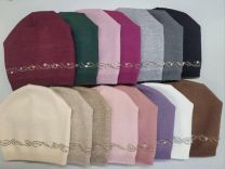 Czapki damskie (uniwersalny/12szt)