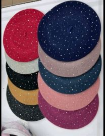 Beret damskie (uniwersalny/12szt)