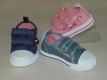 Trampki na rzepy dziewczynka (20-25/18P)