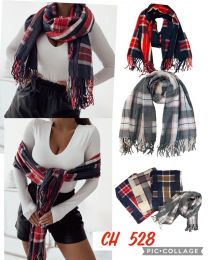 Szaliki damskie (uniwersalny/12szt)