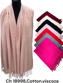 Szaliki damskie (uniwersalny/12szt)