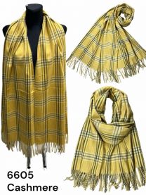 Szaliki damskie (uniwersalny/12szt)