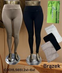 PLUS_Spodnie legginsy damskie (2-6XL/12szt)