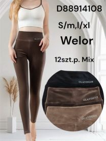 Spodnie welurowy (S-XL/12szt)