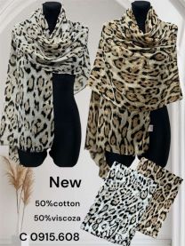 Szaliki damskie (uniwersalny/12szt)