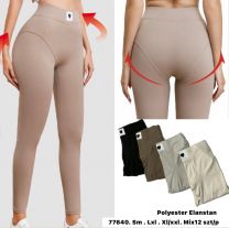 Spodnie legginsy damskie (S-2XL/12szt)