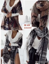 Szaliki damskie (uniwersalny/12szt)