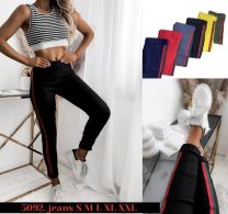 Spodnie elastyczny (S-2XL/12szt)