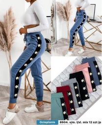 Spodnie dresowy damskie (S-XL/12szt)