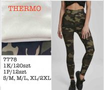 Spodnie Legginsy damskie (S-2XL/12 szt)