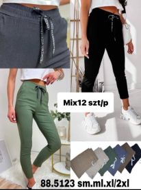Spodnie elastyczny (S-2XL/12SZT)