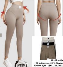 Spodnie legginsy damskie (S-2XL/12szt)